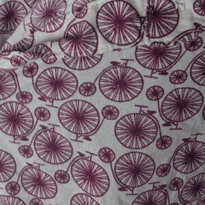 Catherines PLUS Siz 1 X 18/20W Cotton bicycle pattern blouse
